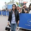 Leïla Bekhti arrive au déjeuner de l'Agora lors du 72ème Festival International du Film de Cannes, France, le 22 mai 2019. © Denis Guignebourg/Bestimage 