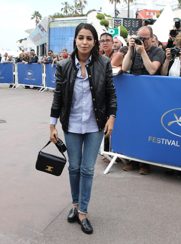 Leïla Bekhti arrive au déjeuner de l'Agora lors du 72ème Festival International du Film de Cannes, France, le 22 mai 2019. © Denis Guignebourg/Bestimage 