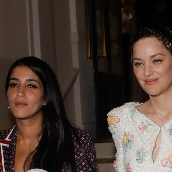 Leila Bekhti, Marion Cotillard à la sortie du gala Vogue Foundation lors de la mode Haute-Couture automne-hiver 2019/2020 au Trianon à Paris, France, le 02 juillet 2019. © Veeren-Clovis/Bestimage 