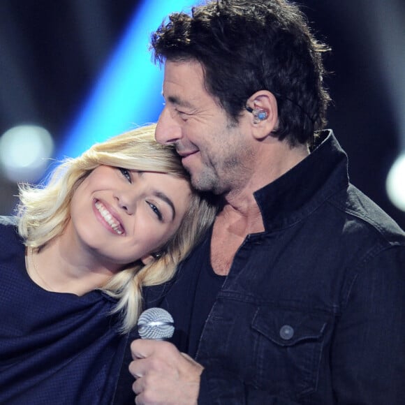 Exclusif - Louane Emera et Patrick Bruel - Emission "Un soir en direct avec Patrick Bruel" au Palais des Sports en l'honneur du chanteur pour ses 35 ans de carrière sur France 2, le 3 novembre 2018. © Perusseau-Gaffiot/Bestimage