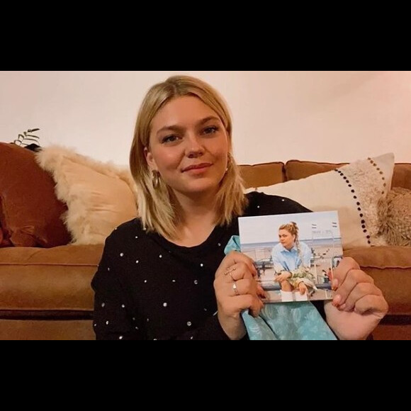 Louane et son nouvel album "Joie de vivre" sur Instagram. Le 3 octobre 2020.