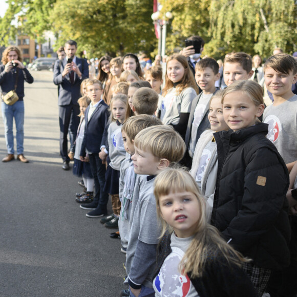 Brigitte Macron à Riga le 30 septembre 2020