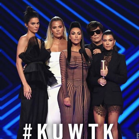 Les Kardashian aux People's Choice Awards. Novembre 2018.