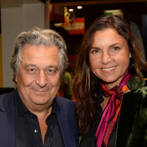 Exclusif - Christian Clavier et sa femme Isabelle de Araujo - Soirée Renault à l'occasion de l'ouverture de la 120ème édition du Mondial de l'Automobile 2018 au Paris Expo Porte de Versailles à Paris le 2 octobre 2018. © Rachid Bellak/Bestimage 