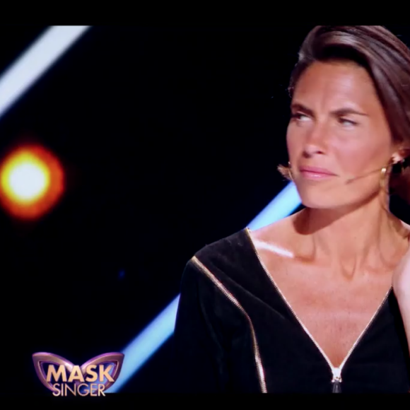 Alessandra Sublet, dans l'émission "Mask Singer".