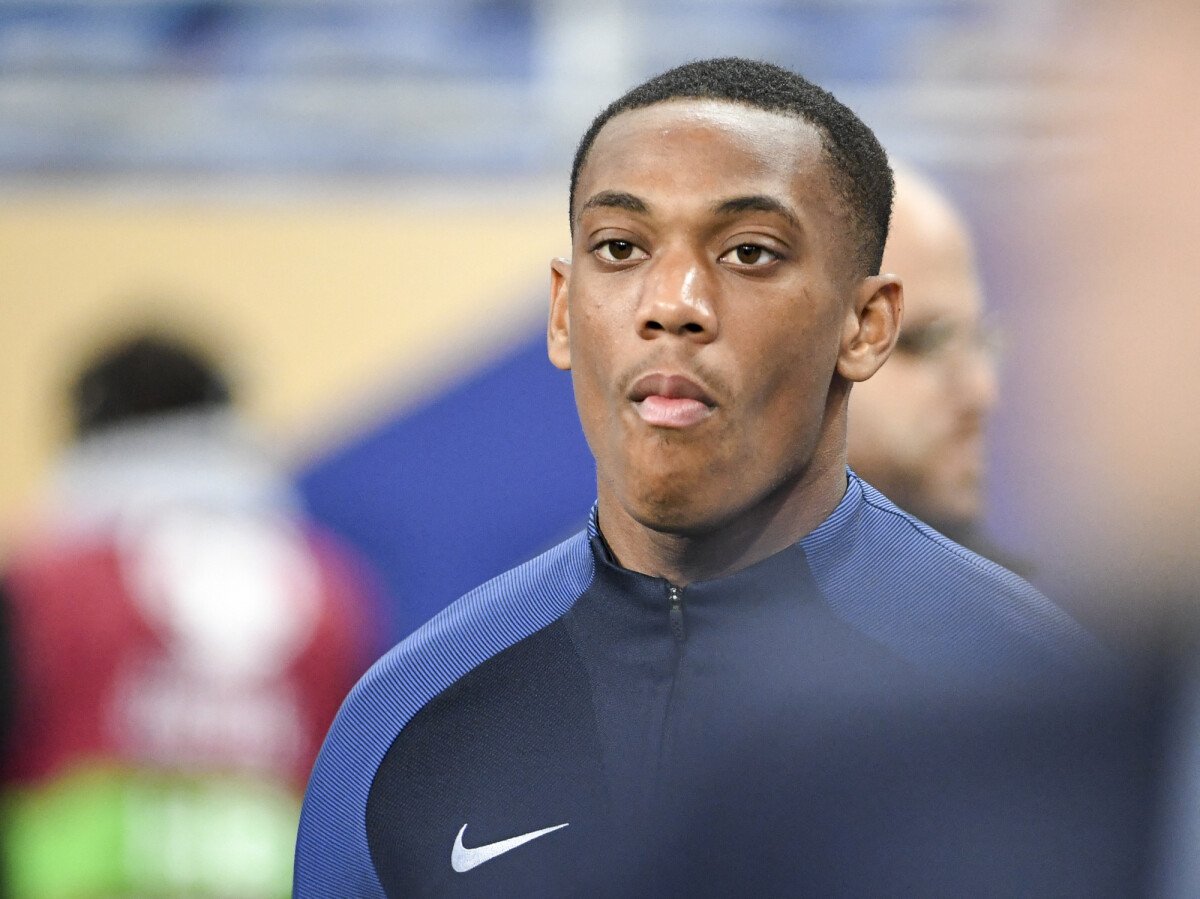 Photo : Anthony Martial lors du match de qualification pour la Coupe du