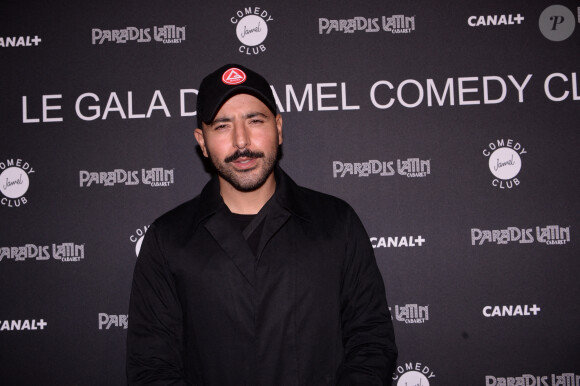 Redouanne Harjane - Soirée de gala du Jamel Comedie Club au Paradis Latin avec Canal+ à Paris, le 8 octobre 2020. © RACHID BELLAK / BESTIMAGE 