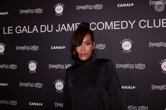 Amel Bent - Soirée de gala du Jamel Comedie Club au Paradis Latin avec Canal+ à Paris, le 8 octobre 2020. © RACHID BELLAK / BESTIMAGE 