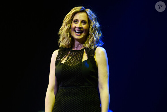 Lara Fabian en concert au Zenith de Paris, France, le 16 juin 2018. © BOV/Bestimage 