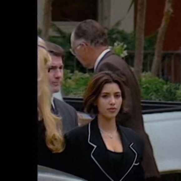 Image d'archives de Kim Kardashian, diffusées pendant l'émission de David Letterman "Mon prochain invité n'est plus à présenter" (My Next Guest Needs No Introduction). Le 20 octobre 2020 