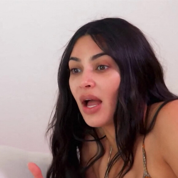 Kim Kardashian dans un extrait de KUWTK. 
