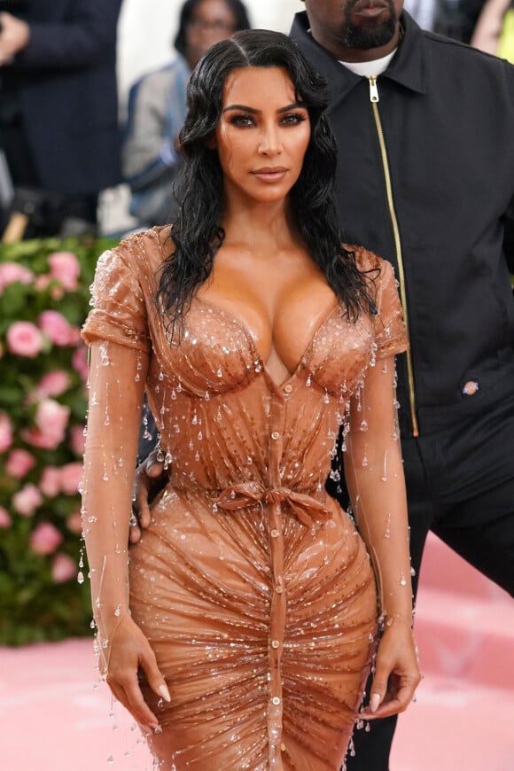 Kanye West et sa femme Kim Kardashian - Arrivées des people à la 71ème édition du MET Gala (Met Ball, Costume Institute Benefit) sur le thème "Camp: Notes on Fashion" au Metropolitan Museum of Art à New York