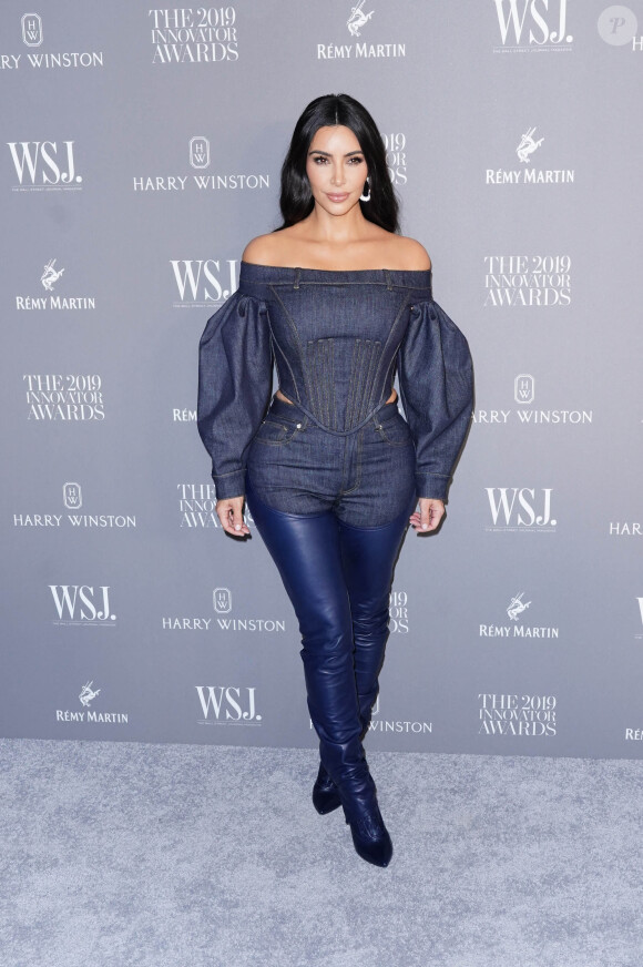 Kim Kardashian - Les célébrités lors de la soirée WSJ Innovators Awards au musée d'Art Moderne à New York, le 6 novembre 2019. 