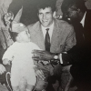 Yannick Noah à 1 an, près de son père Zacharie, en 1961. Photo publiée le 30 avril 2020.