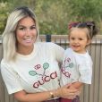 Carla Moreau assortie à sa fille Ruby, photo Instagram du 13 septembre 2020