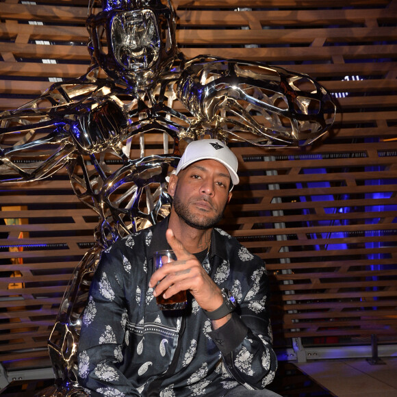 Booba à la soirée "Hublot loves Art" par la marque Hublot à la Fondation Louis Vuitton à Paris. Le 16 décembre 2019 © Veeren / Bestimage