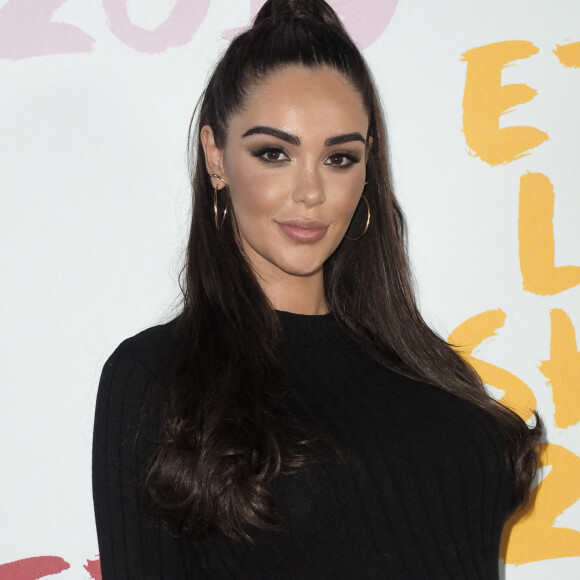 Nabilla Benattia (enceinte) - Photocall - Etam Live Show 2019 au Stade Roland Garros à Paris le 24 septembre 2019. © Rachid Bellak / Bestimage
