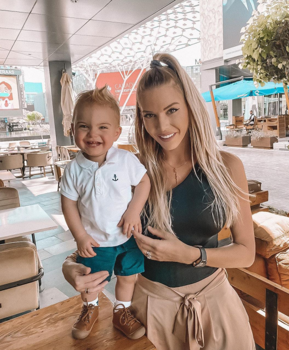 Jessica Thivenin avec son fils Maylone sur Instagram