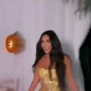 Kim Kardashian a droit à une fête surprise pour son 40 ème anniversaire, le 21 octobre 2020 à Los Angeles, visible dans l'émission "L'Incroyable Famille Kardashian".