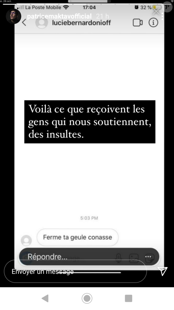 Lucie Bernardoni victime de harcèlement