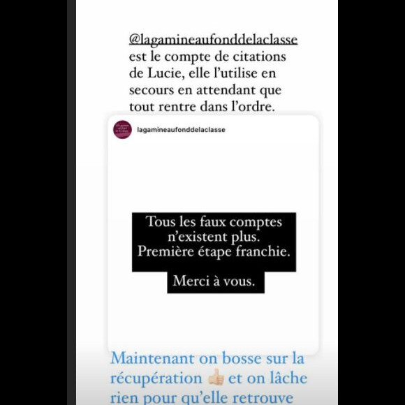 Lucie Bernardoni harcelée