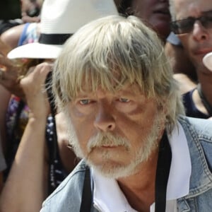 Le chanteur Renaud - Tournoi de pétanque Grand Prix des Personnalités d 'Isle sur la Sorgue dans le Vaucluse (84) le 24 juin 2017 © Eric Etten / Bestoimage