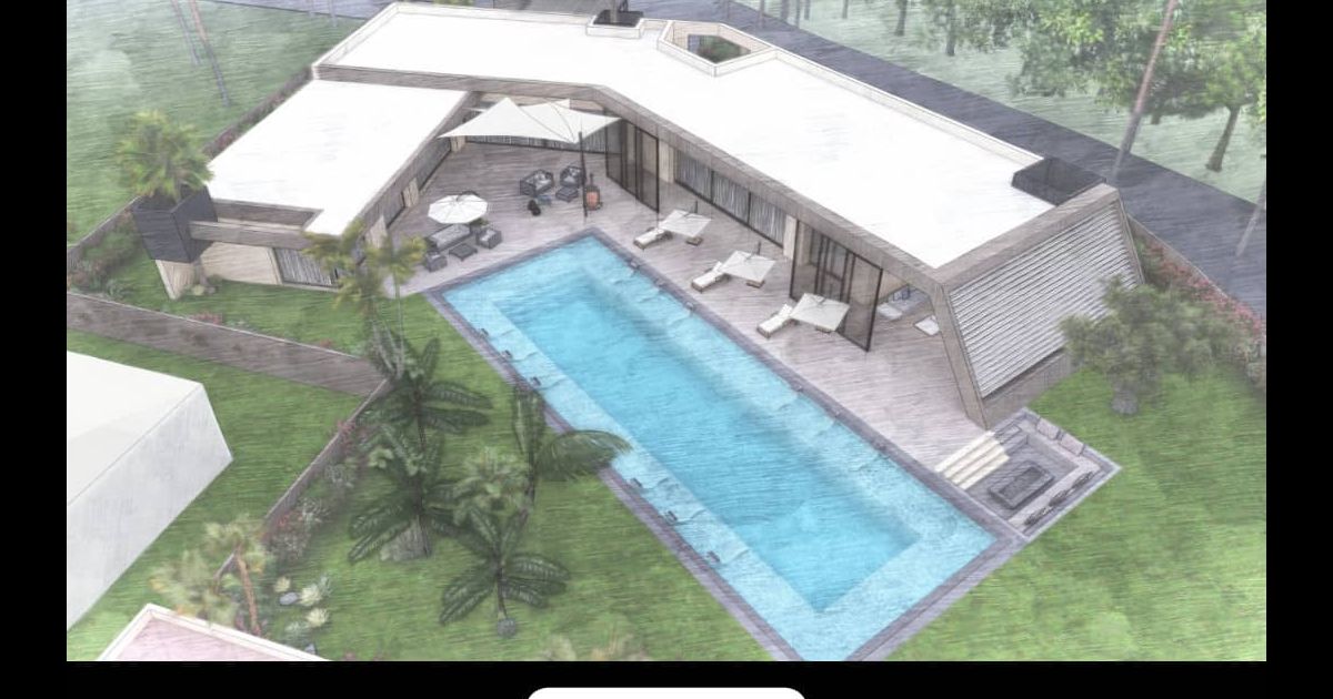 Villa Benda, la maison que Vitaa se fait construire à Marrakech, au Maroc. Purepeople