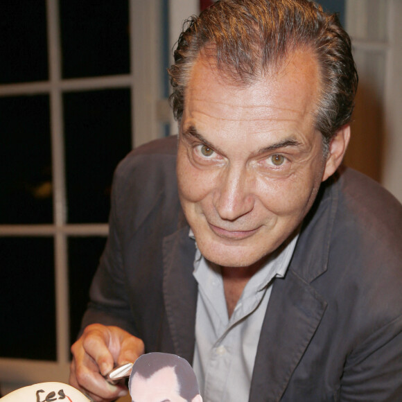 Samuel Labarthe - Soirée anniversaire pour les 10 ans de la série "Les petits meurtres d'Agatha Christie" au restaurant Chez André lors du 19ème Festival de la Fiction TV de La Rochelle. Le 15 septembre 2017 © Christophe Aubert via Bestimage