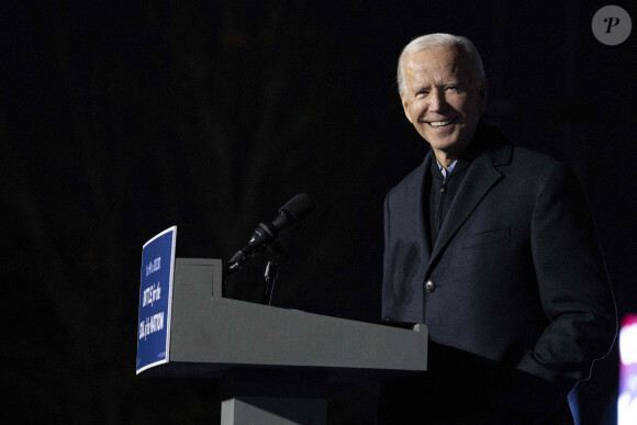 Joe Biden à Detroit, dans le Michigan, le 31 octobre 2020. Photo by Dominick Sokotoff/SPUS/ABACAPRESS.COM)
