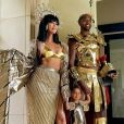 Khloé Kardashian, le basketteur Tristan Thompson et leur fille True déguisés pour Halloween. Octobre 2020.