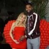 Khloé Kardashian et Tristan Thompson sur Instagram le 16 février 2018.