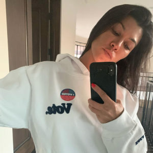 Kourtney Kardashian a voté à l'élection présidentielle américaine.