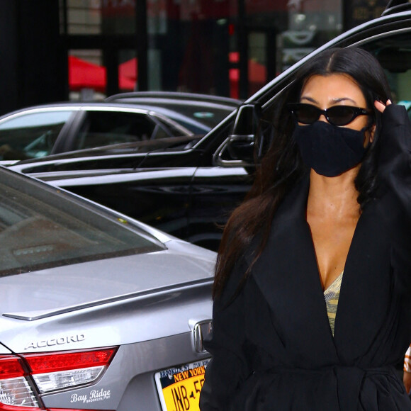 Kourtney Kardashian à New York, le 11 octobre 2020.