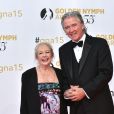 Patrick Duffy et sa femme Carlyn Rosser - Cérémonie des "Golden Nymph Awards" lors du 55ème Festival de Télévision de Monte Carlo le 18 juin 2015.