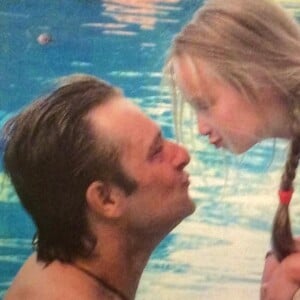 Emma Smet a publié une photo avec son papa David Hallyday le 21 juin 2020, à l'occasion de la fête des Pères.