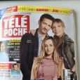 Emma Smet en couverture de "Télé Poche", numéro pour les programmes du 14 au 20 novembre 2020.