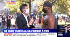 Maxime Switek en live sur BFMTV pour l'élection de Joe Biden.
