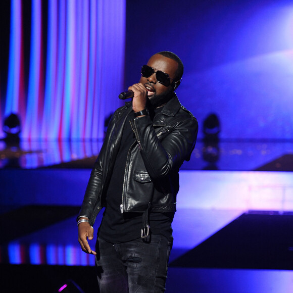 Exclusif - Maitre Gims - Enregistrement de l'émission "La Chanson secrète 5", diffusée le 11 janvier 2020 sur TF1, à Paris. Le 17 décembre 2019 © Gaffiot-Perusseau / Bestimage 