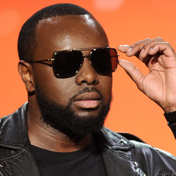Exclusif - Maitre Gims - Enregistrement de l'émission "La Chanson secrète 5",  diffusée le 11 janvier 2020 sur TF1, à Paris. Le 17 décembre 2019 © Gaffiot-Perusseau / Bestimage 