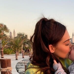 Nabilla et son fils Milann sur Instagram, octobre 2020