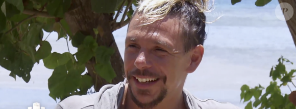 Bertrand-Kamal dans "Koh-Lanta, Les 4 Terres" sur TF1.