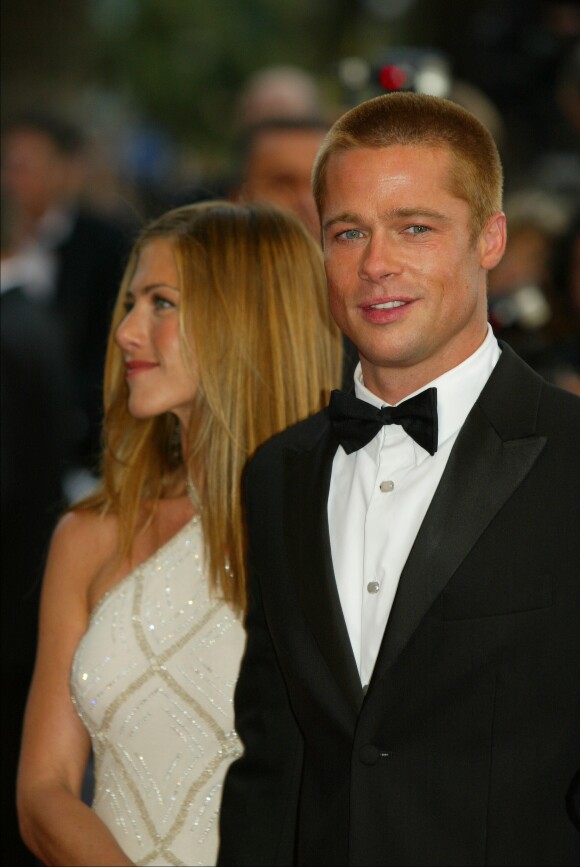 Archives - Brad Pitt et  Jennifer Aniston lors du 57ème Festival International du Film de Cannes. © Frédéric Piau/Bestimage