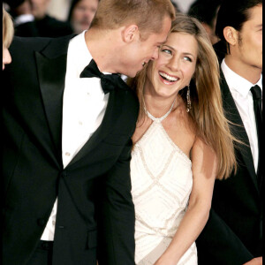 Jennifer Aniston et Brad Pitt au Festival de Cannes en 2004. 