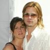 Jennifer Aniston et Brad Pitt en 2003 à Los Angeles. 