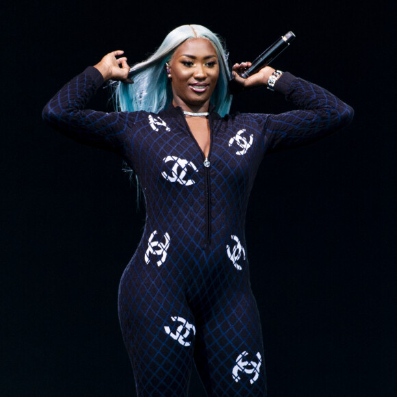 Concert - Aya Nakamura inaugure le nouveau centre commercial Westfield "Parly 2" au Chesnay, le 18 septembre 2019. © Pierre Perusseau/Bestimage