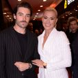 Katrina Patchett et son mari Valentin d'Hoore lors de la soirée de réouverture de la boutique "Breitling", située rue de la Paix à Paris. © Rachid Bellak/Bestimage   