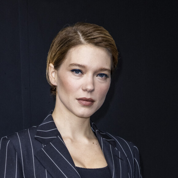 Léa Seydoux - Photocall du défilé de mode prêt-à-porter printemps-été 2021 "Louis Vuitton" à La Samaritaine à Paris, le 6 octobre 2020 © Olivier Borde / Bestimage