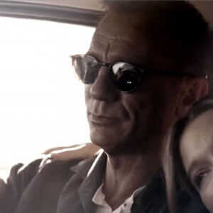 Image du clip vidéo de la chanson No Time to Die avec Daniel Craig et Lea Seydoux à Los Angeles, le 1er octobre 2020 
