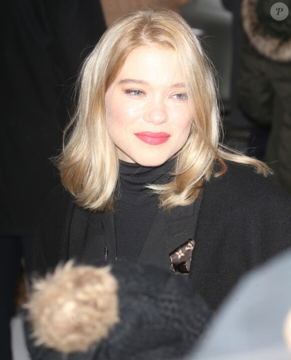 Léa Seydoux - Les acteurs du nouveau James Bond ‘No Time To Die’ arrivent dans les studios de l’émission ‘Good Morning America’ à New York, le 4 décembre 2019.  