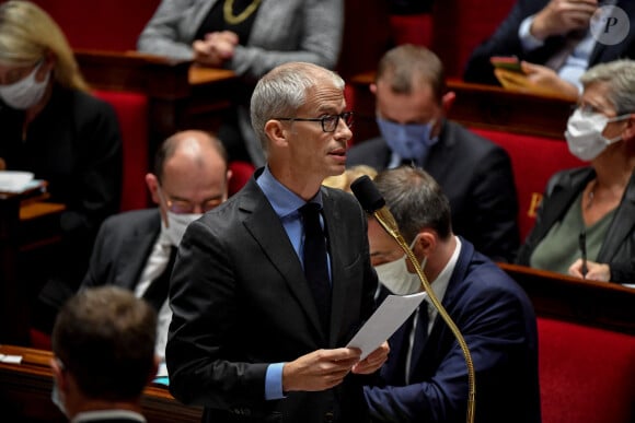 Franck Riester - Séance des Questions au gouvernement à l'Assemblée nationale à Paris. Le 29 septembre 2020 © Lionel Urman / Bestimage